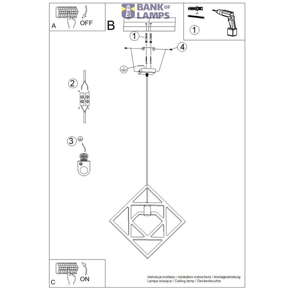 Pendant lamp CARO image 5