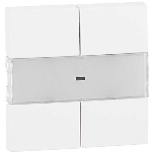 QUADRUPLE ROCKER WHITE image 2