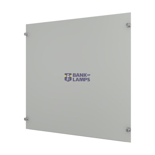 ProfiSNAP Front Plate, for enclosure width 600mm, H=500mm, blind image 2