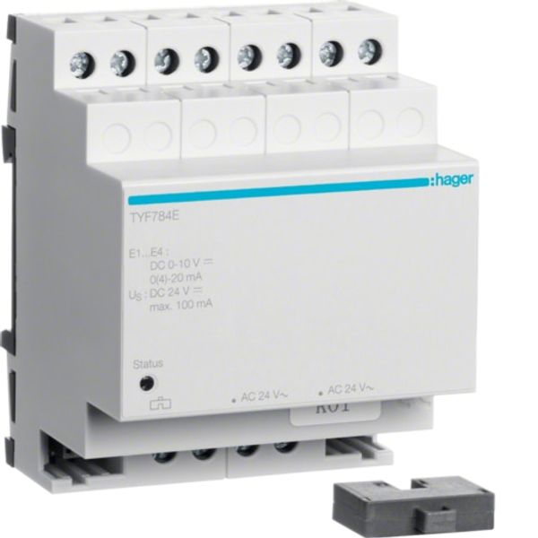 Extension module 4 analog inputs image 1