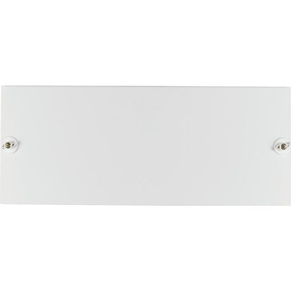 BFZ-FP-1/BL Front plate blind for 24 Module units per row, 1 row, white image 3