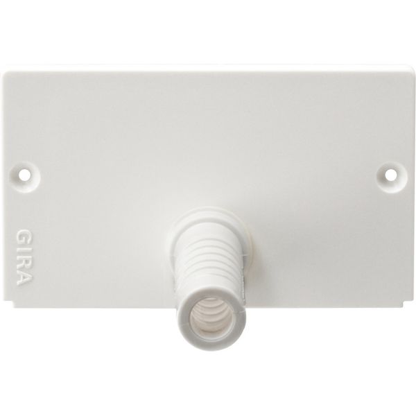 end cap strain relief Profile 55 p.white image 1