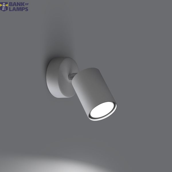 WALL LAMP LEMMI 1 WHITE GU10 1X40 IP20 image 7