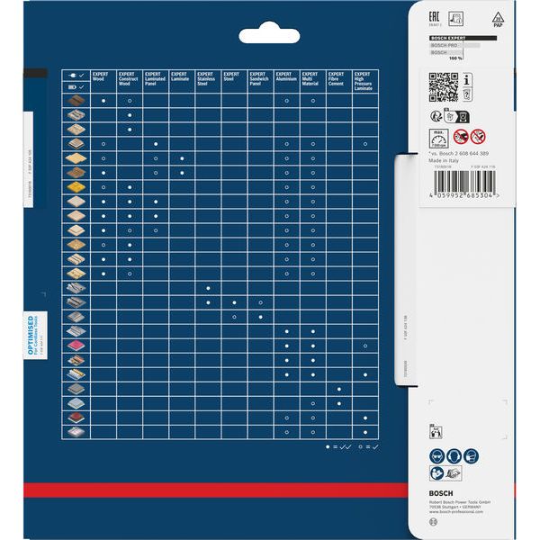 Expert for Fibre Cement Circular Saw Blade for Cordless Saws 216x2/1.4x30 T6 image 1