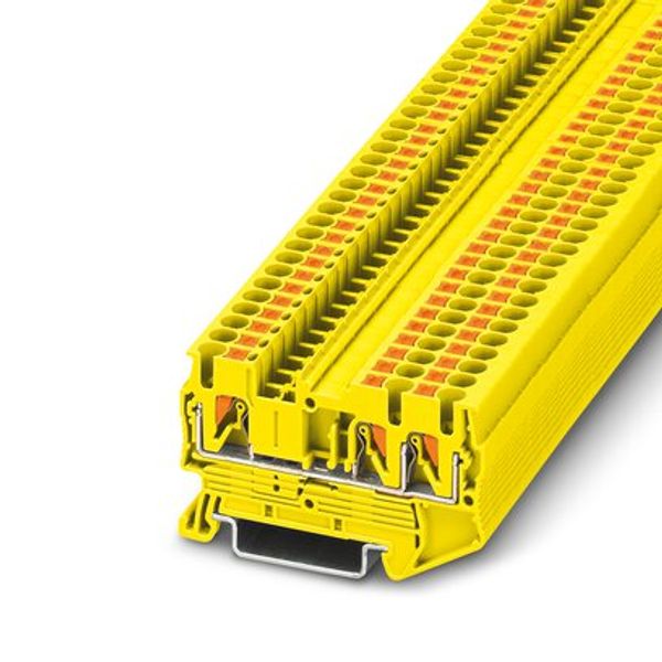 PT 2,5-TWIN YE - Feed-through terminal block image 1