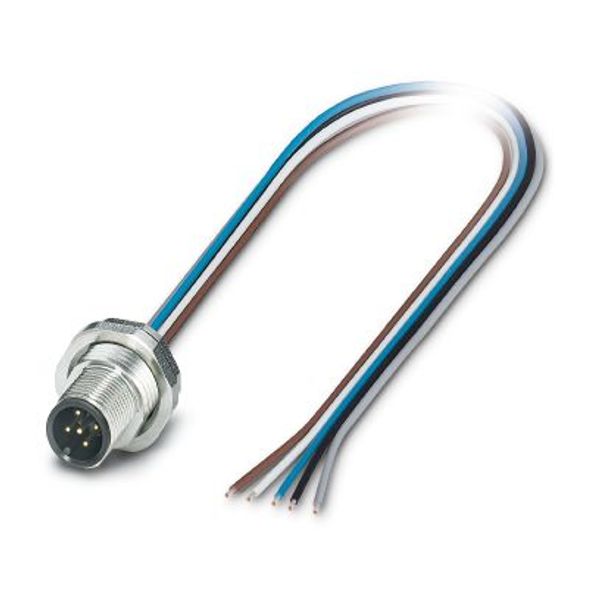 SACC-DSI-M12MS-5CON-PG9/0,5 - Device connector, rear mounting image 2