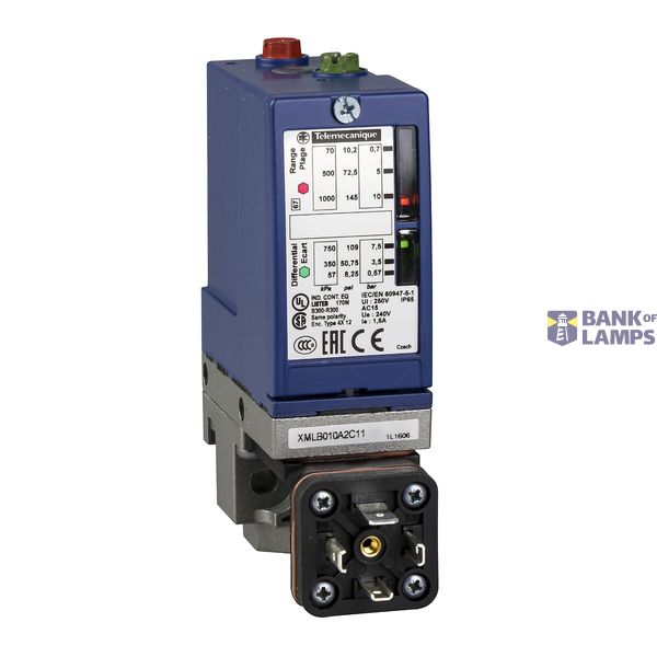 SPECIFIC PRESSURE SWITCH XMLC 4 BAR ADJUSTABLE SCALE 2 THRESHOLDS 2 O  image 20