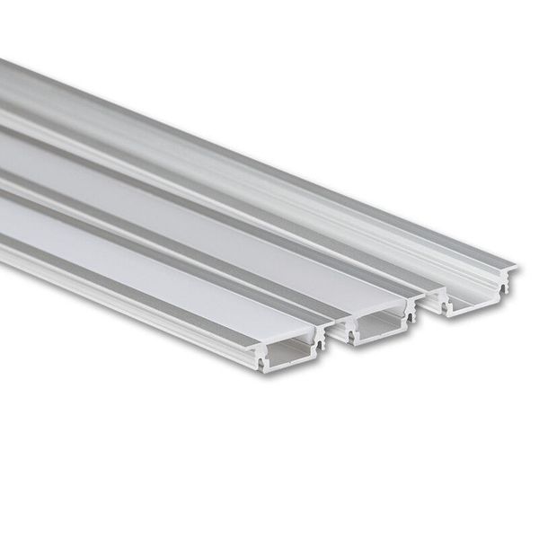 Built-in aluminum profile VB, 23x7mm, without diffuser, 2m image 1