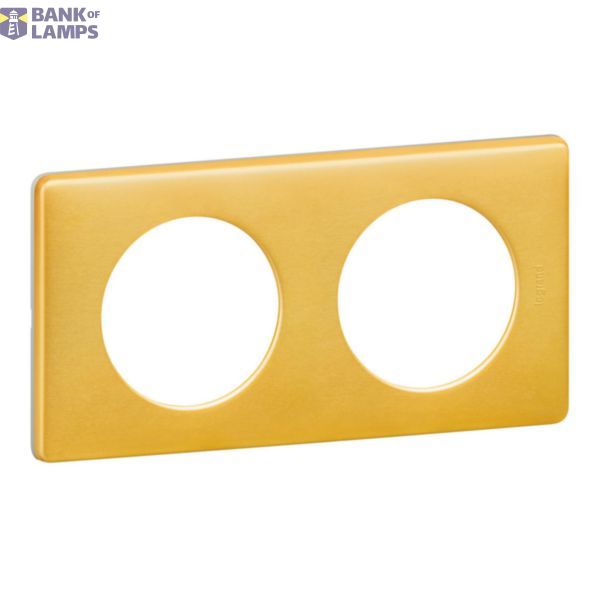 Céliane Plate - Brass Metal - 2 positions image 1