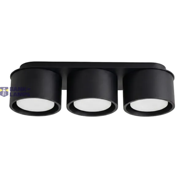 Ceiling lamp MODO 3 black Gx53 image 1