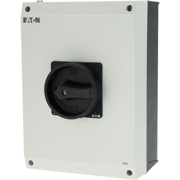 T5-4-15682/I5/SVB-SW Main switch, T5, 100 A, surface mounting, 4 contact unit(s), 6 pole, 1 N/O, 1 N/C, STOP function, With black rotary handle and locking ring, Lockable image 26