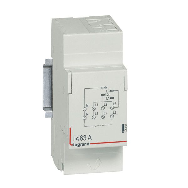 Power module for horizontal HX³ group head four-pole comb - section 6mm² to 16mm² - 2 modules image 2