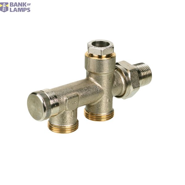 RA-K Distribution valve floor connection 2-pipe R1/2" image 1