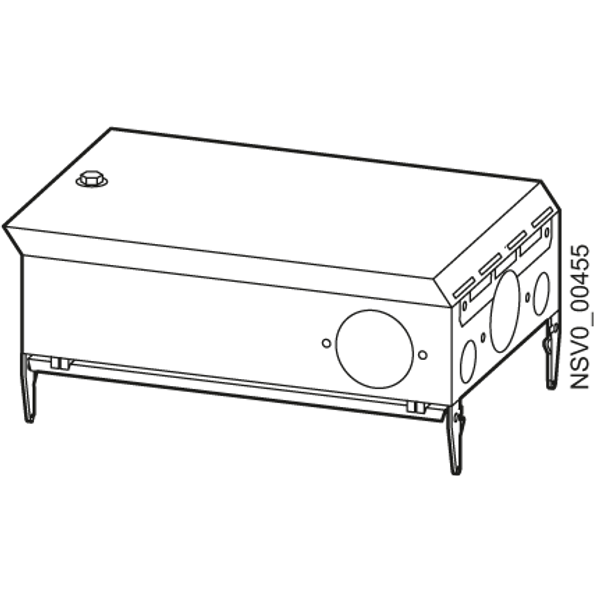 BD2-AK02X/F1038-3 TAP-OFF UNIT 25A / 1X 3POLE FUS E SOCKET SP38 image 1