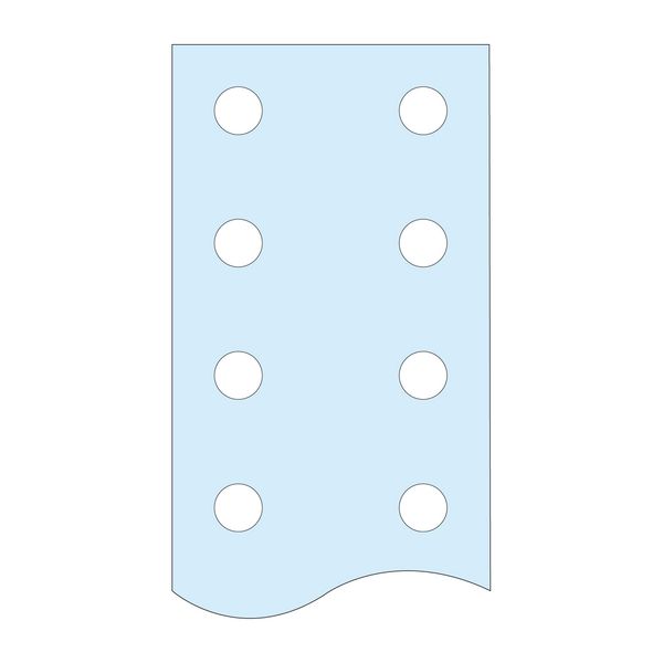 DRILLED VERTICAL FLAT BAR LINERGY BS 60X10 L1675 image 1