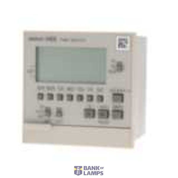 Yearly Time Switch, SPST-NO x 2 Circuits, Flush Mounting, Panel Language English, 24 VDC H5S 4012B image 1