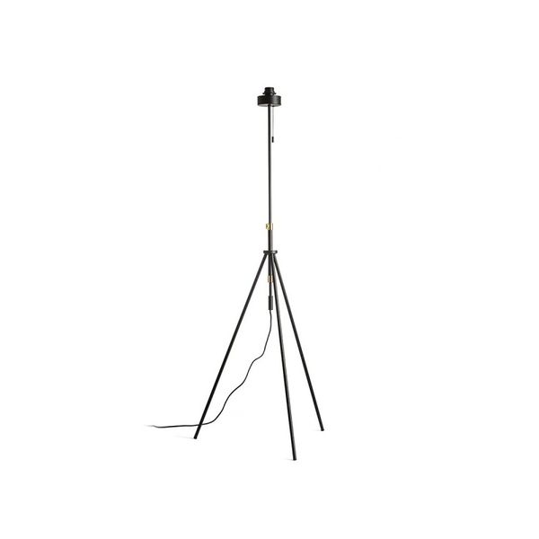 LUTON floor base black/brass 230V LED E27 15W image 1
