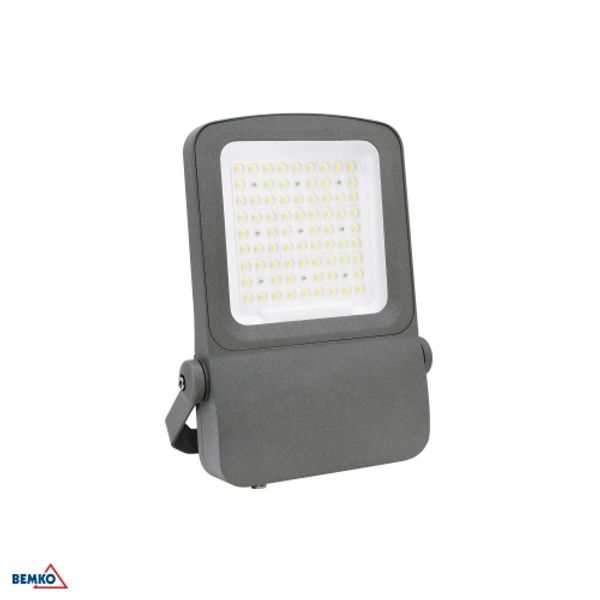 LED FLOODLIGHT LFC CAMPUS 100W 4000K 15000lm IP66 90X90 GREY image 1