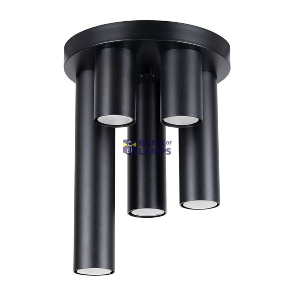 CEILING LAMP LAGOS 5P BLACK 5XGU10 image 2