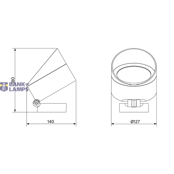 LEDSpotProjector-E Rd127-15W-830-36D image 4