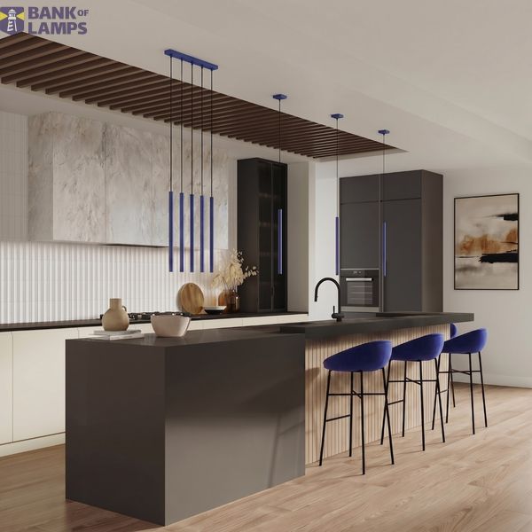 Pendant lamp PASTELO 3P ultramarine image 5