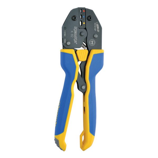 Crimping pliers for Insulated cable connections, 0.5-6.0 mm², Klauke K82A image 1