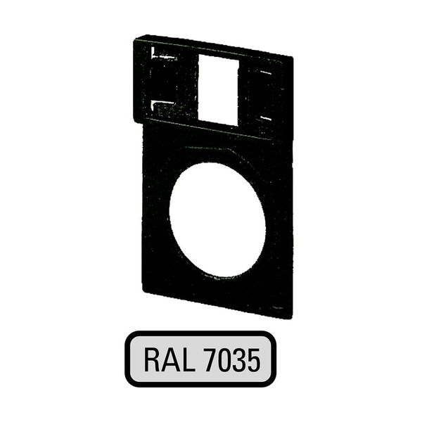 Q25TGR-X Label mount, light Gray image 6