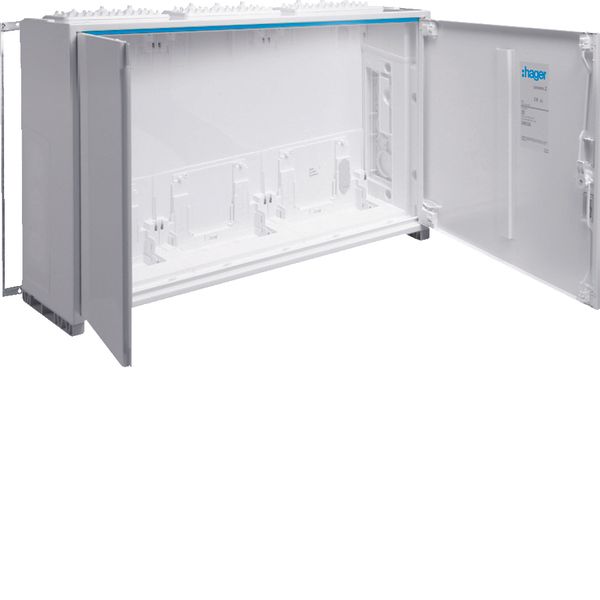 Enclosure, univers, QS, IP44,Protecion class 2, 500x800x205mm, empty image 1