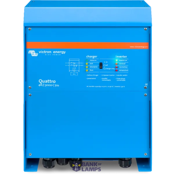 Victron Energy Power inverter / charger Quattro 24/5000/120-100/100 120V VE.Bus image 1