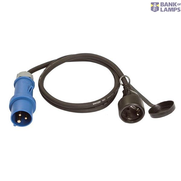 Schwabe Camping CEE Adapterkabel met geaarde contrastekker 230V H07RN- image 1