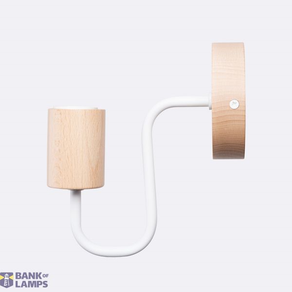 TIMBO WALL LAMP WHITE 1XE27 image 4