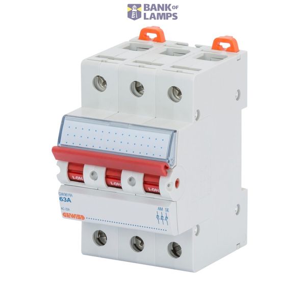SWITCH DISCONNECTOR - 3P 40A 415V - 3 MODULES image 3