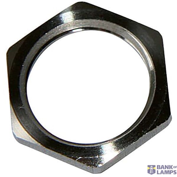 Locknut stainless steel M25 Raw color image 1
