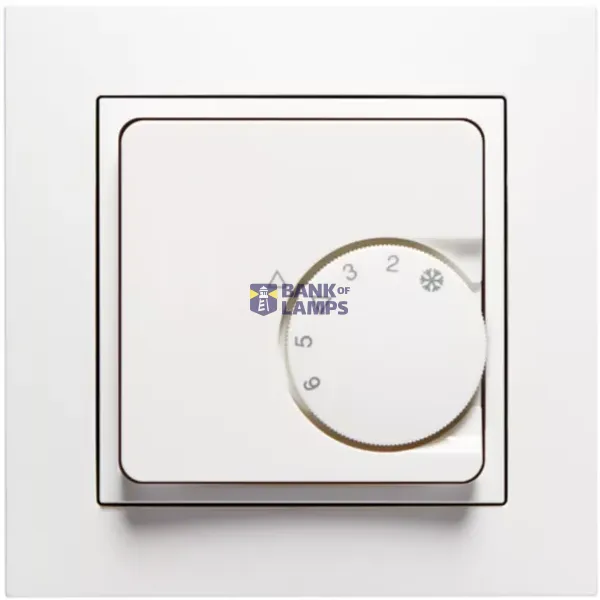 Badora Abdeckung Raumthermostat, weiß image 1