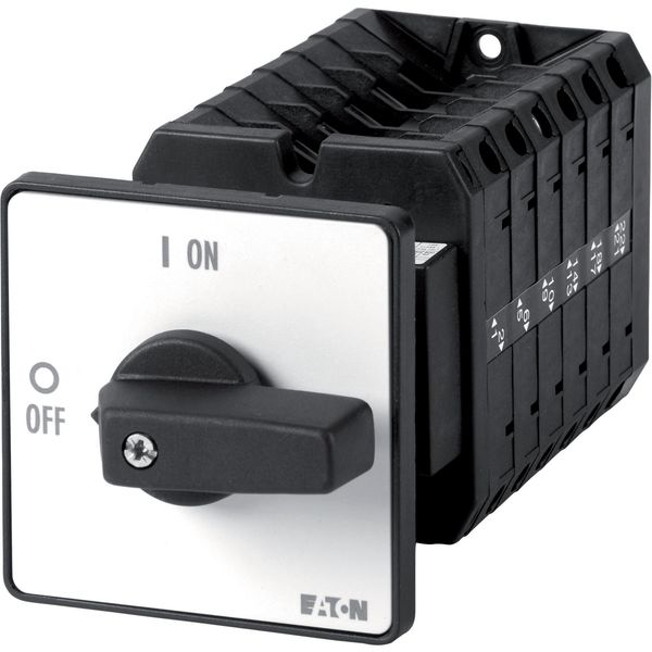 T5B-6-15898/Z Reversing star-delta switches, T5B, 63 A, rear mounting, 6 contact unit(s), Contacts: 11, 60 °, maintained, With 0 (Off) position, D-Y-0-Y-D, SOND 30, image 4