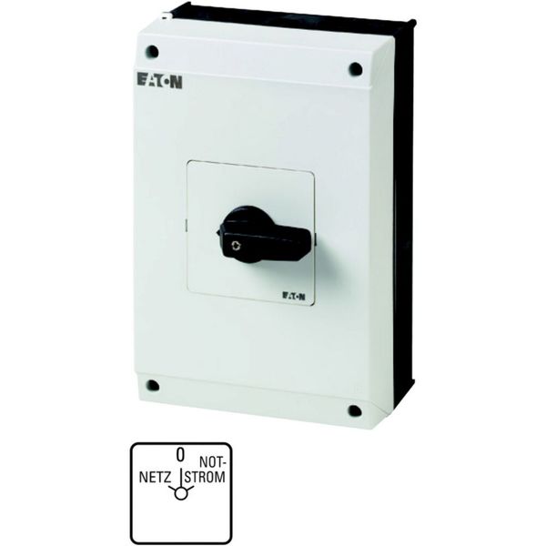 T5B-4-8902/I4 Changeoverswitches, T5B, 63 A, surface mounting, 4 contact unit(s), Contacts: 8, 60 °, maintained, With 0 (Off) position, Netz-0-Notstrom, Design numb image 3