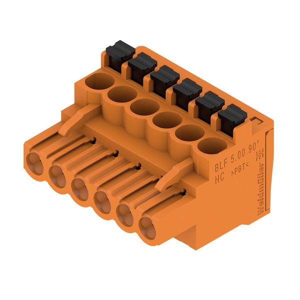 PCB plug-in connector, female plug, 5.00 mm, Number of poles: 6, 90°, PUSH IN with actuator, Clamping range, max. : 3.31 mm², Box image 4