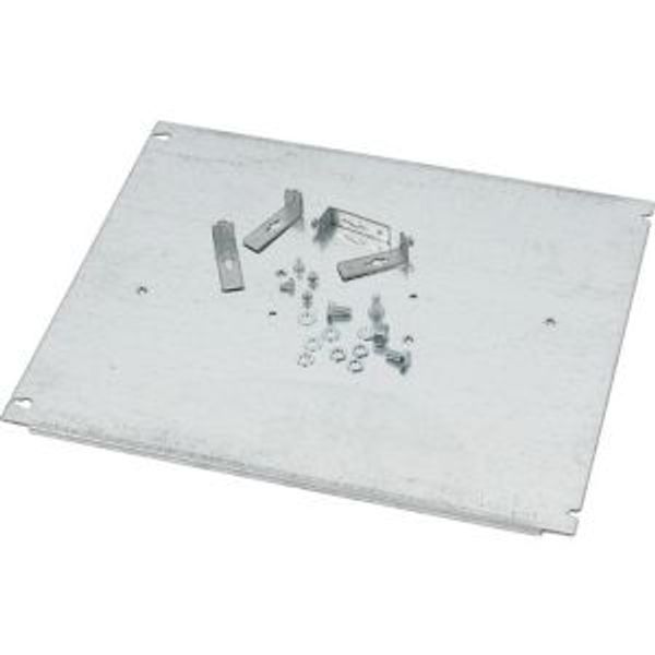 XMG131606MV Mounting plate, +mounting kit, for GS 1, vertical, 3p, HxW=400x600mm image 4