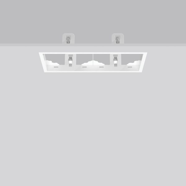 Recessed frame L 362 B 194 H 2 colour: white image 1
