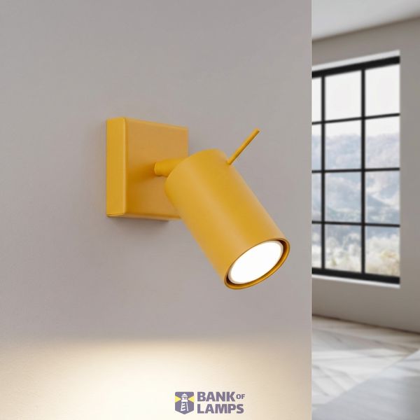 Wall lamp RING yellow image 9