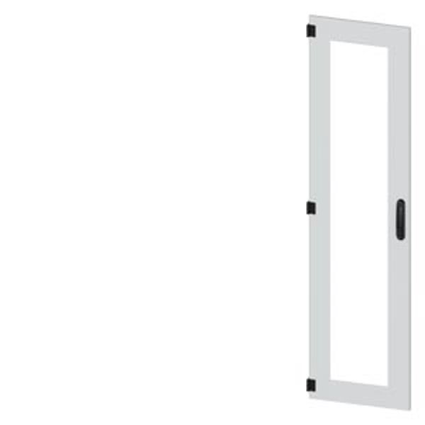SIVACON door. left. window. IP55. H: 1800 mm. W: 450 mm. protection class 1 image 1