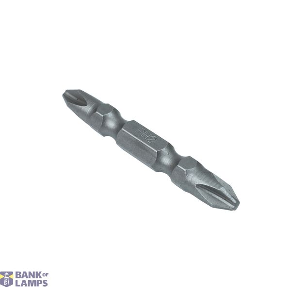 Two side bits，50mm，PH2 -PH2 1/4，6150CRV (10 pcs) image 2