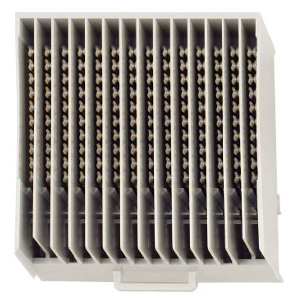 Sliding contact module for guide frames image 1