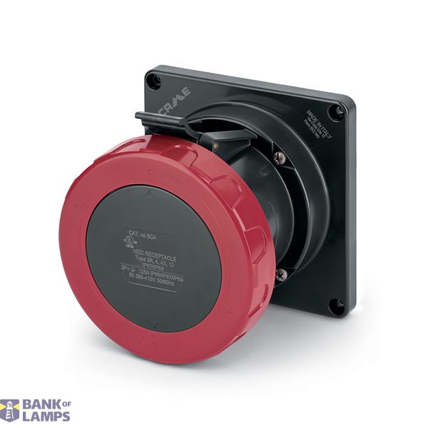 RECEPTACLE 100A 2P 3W 7h IP67 480V image 1