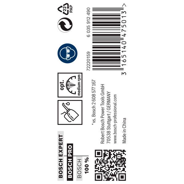 Metal drill bits HSS-G, DIN 338 5,9 x 57 x 93 mm 10 pcs. image 2