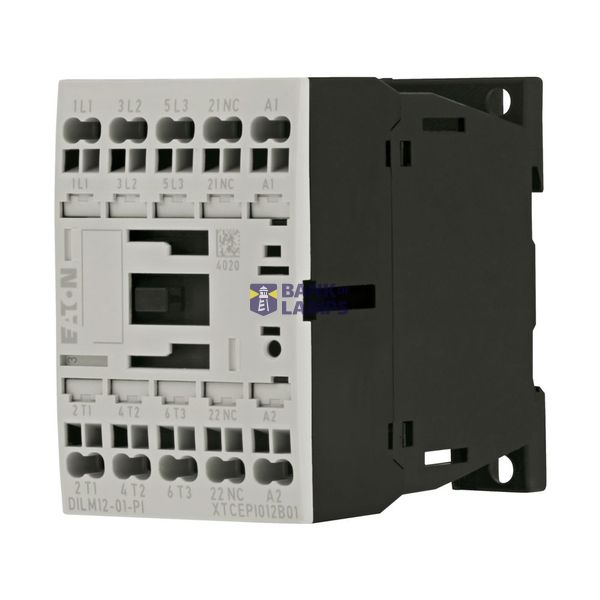 Contactor, 3 pole, 380 V 400 V 5.5 kW, 1 NC, 48 V 50 Hz, AC operation, image 2