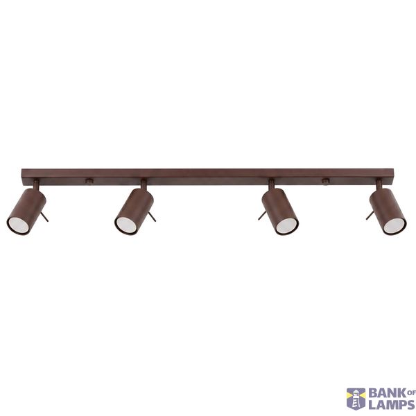 Ceiling lamp RING 4L brown image 2