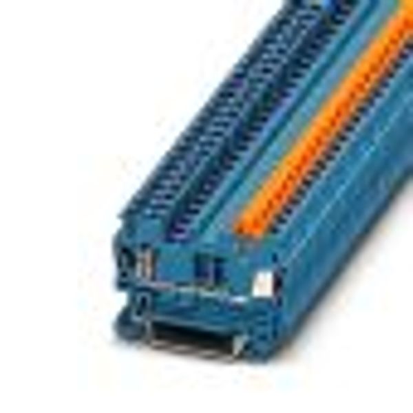 QTCS 1,5 BU - Feed-through terminal block image 1