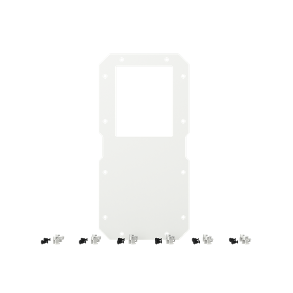 VA-CP63V-XLP1-T Cover plate VMS63V for NH1 3-pole top mounted image 1