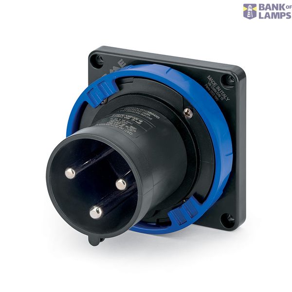 FLUSH MOUNTING APPLIANCE INLET 60A 2P 3W image 1
